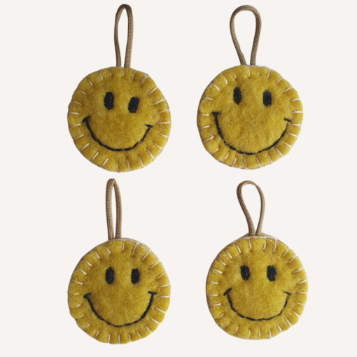 DIY kit smiley hangers maken (4 stuks) - Afbeelding 3