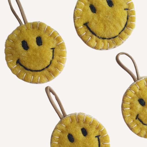 DIY kit smiley hangers maken (4 stuks) - Afbeelding 2