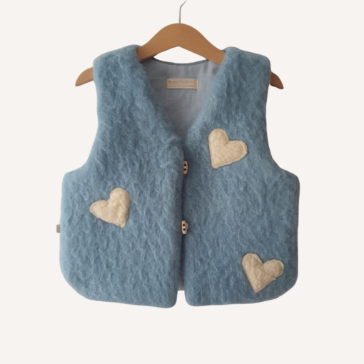 PRE ORDER vintage wollen gilet 'Polly' - Afbeelding 3